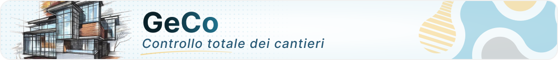 GeCo – Controllo totale dei cantieri