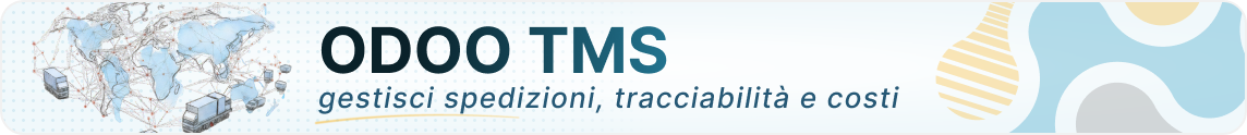 Odoo TMS – Gestisci spedizioni, tracciabilità e costi